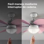 Ventoinha de Teto EnergySilence Aero 3600 Vision (Rosa) - CECOTEC