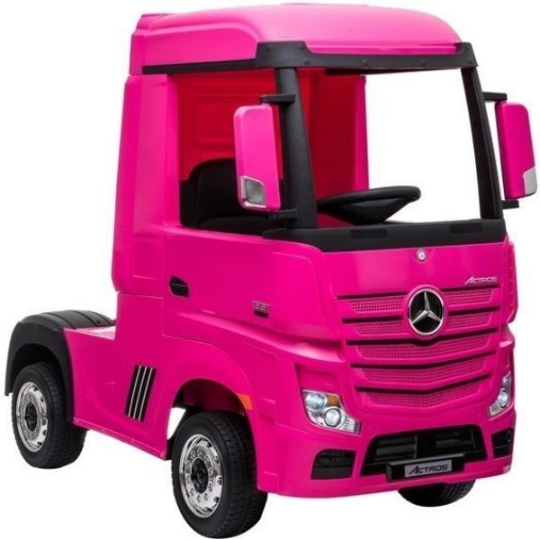 Camião Elétrico Infantil Mercedes Actros 4x4 (Rosa)