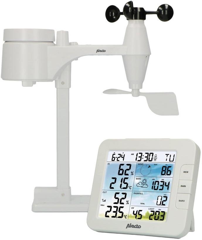 Estação Meteorológica Digital 8 - EM - 1 s/ Fios Profissional - ALECTO