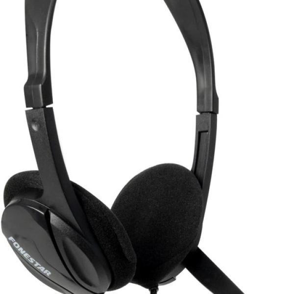 Auscultadores Headset On Ear p/ PC - FONESTAR