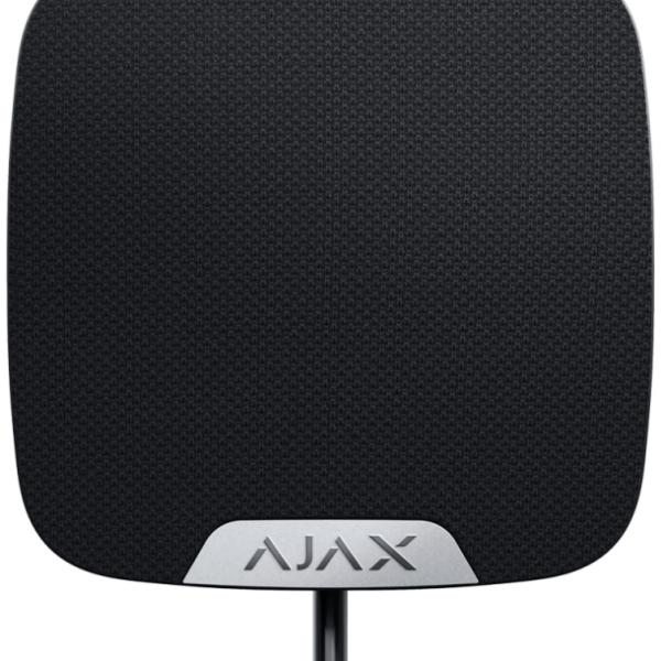Sirene HomeSiren Fibra p/ Interior c/ Fios (Preto) - AJAX