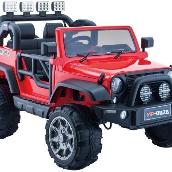 Carro Infantil Elétrico Jeep HP012 (Vermelho)