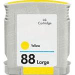 Tinteiro Compativel HP 88 Amarelo