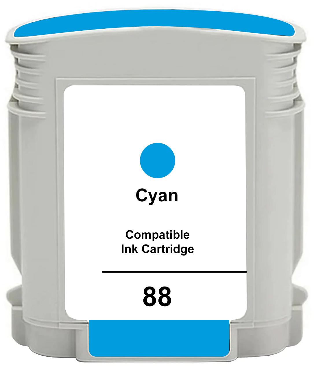 Tinteiro Compativel HP 88 XL Azul