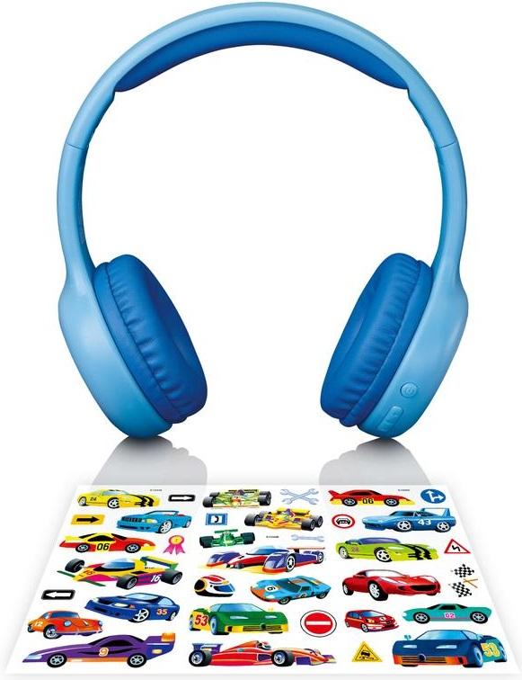 Auscultadores Bluetooth p/Crianças HPB 110 (Azul) - LENCO