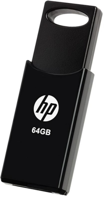 Pen Drive 64GB USB 2.0 V212W (Preto) - HP