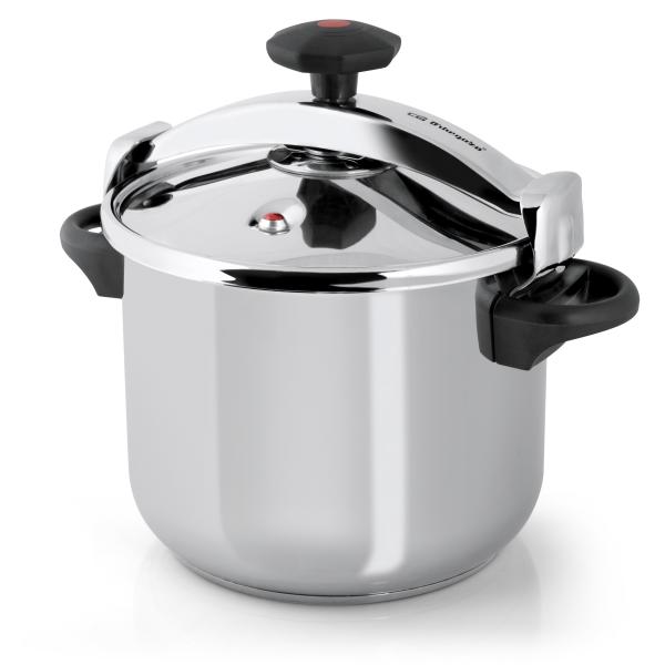 Panela de Pressão (12L) Aço Inoxidável - ORBEGOZO