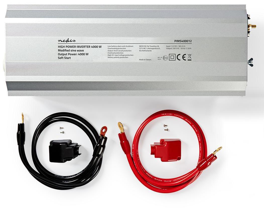 Conversor 12V - 220V 4000W Shuck - NEDIS
