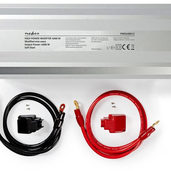 Conversor 12V - 220V 4000W Shuck - NEDIS