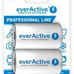 Blister 2 Pilhas Recarregaveis NI - MH - D / R20 1,2V 10000mAh (min 9000mAh) RTU - everActive