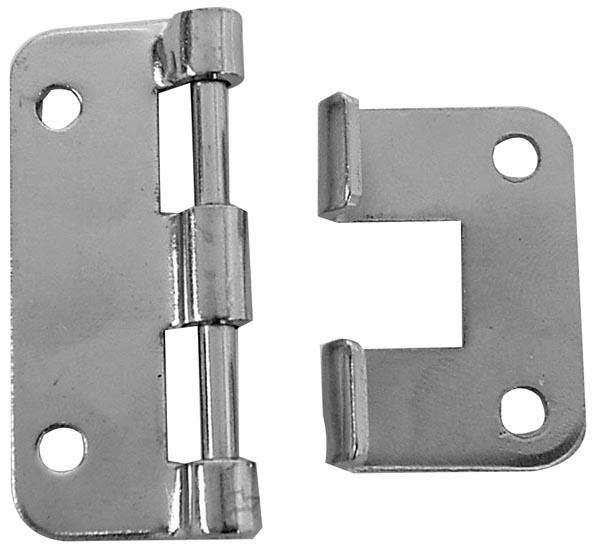 Pack 10x Dobradiça Metálica (58 x 46mm) - HQPOWER