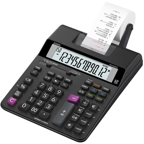 Calculadora de Secretária 12 Digitos c/ Impressão - CASIO