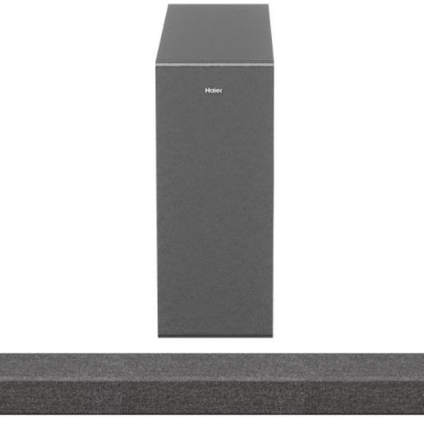 Soundbar Ultra Slim Metal HSD210K6 2.1 Canais 120W c/ Subwoofer - HAIER