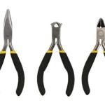 Conjunto de 5x Mini Alicates de Electricista - Toolland
