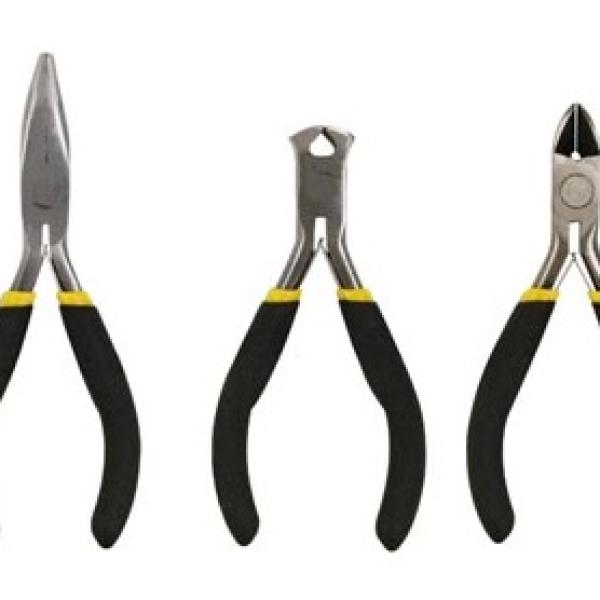 Conjunto de 5x Mini Alicates de Electricista - Toolland