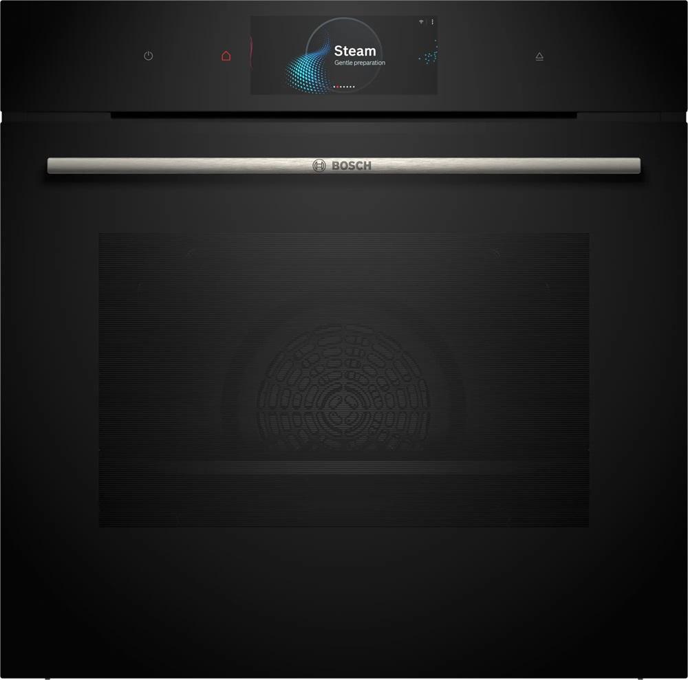 Forno c/ Função Vapor Serie 8 HSG7584B1 71L (Preto) - BOSCH