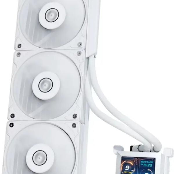 Water Cooler CPU Lian Li HydroShift LCD 360S AIO 360mm (Branco) - LIANLI