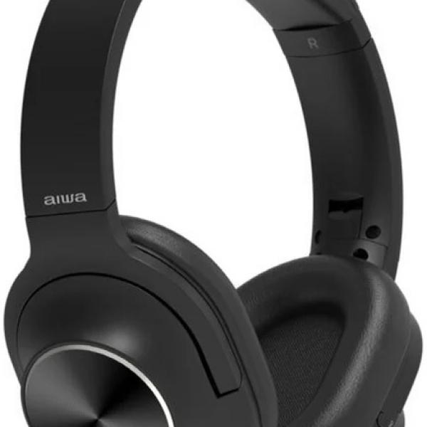 Auscultadores Bluetooth HST - 220BT c/ Microfone (Preto) - AIWA
