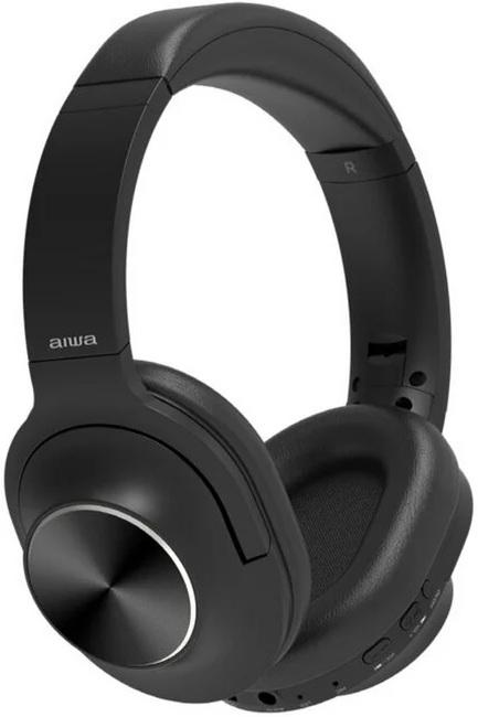 Auscultadores Bluetooth HST - 220BT c/ Microfone (Preto) - AIWA