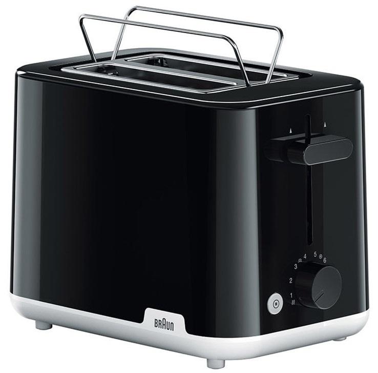 Torradeira Breakfast1 HT1010 2 Fatia(s) 900W (Preto) - BRAUN