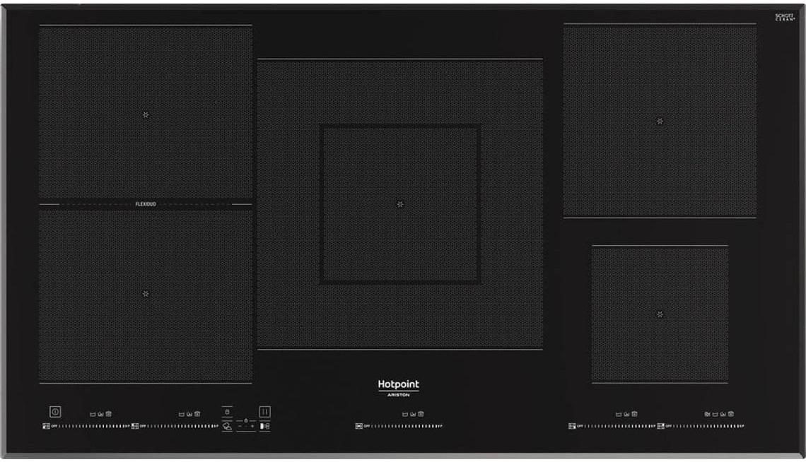 Placa de Indução HT 1090 BA 86cm 5 Zonas 10800W - HOTPOINT