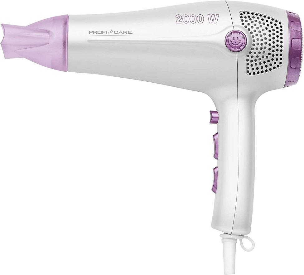 Secador de Cabelo Profissional HT 3020 2000W (Branco / Rosa) - PROFICARE