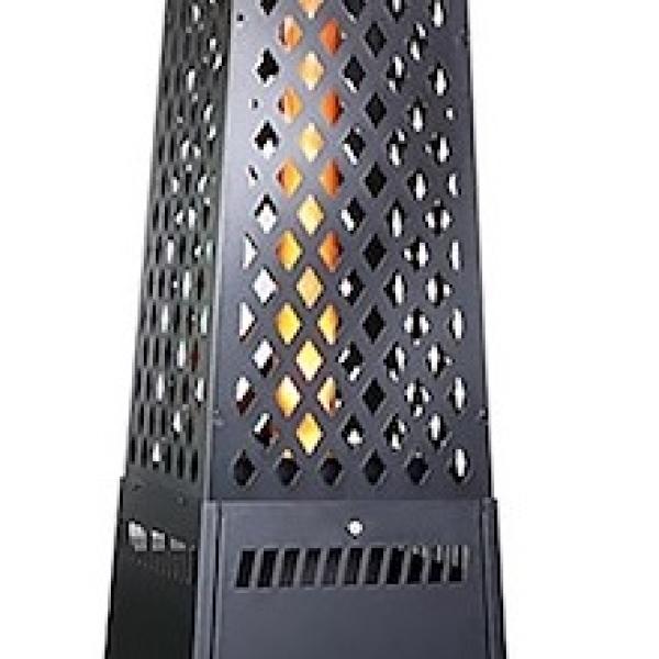 Salamandra de Exterior a Pellets FREYA 14kW (Preto) - HTW