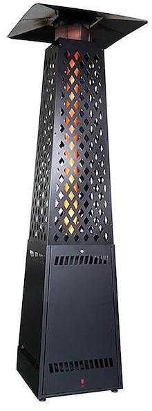 Salamandra de Exterior a Pellets FREYA 14kW (Preto) - HTW