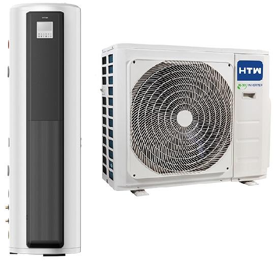 Pack AQS Wi - Fi SR24 Ar Condicionado (Unidade Exterior) 28000 BTU´s + Bomba de Calor 190L - HTW