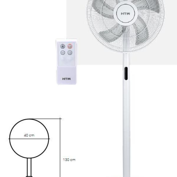 Ventoinha de Pé 8 Velocidades 48W (Ø40cm) - HTW
