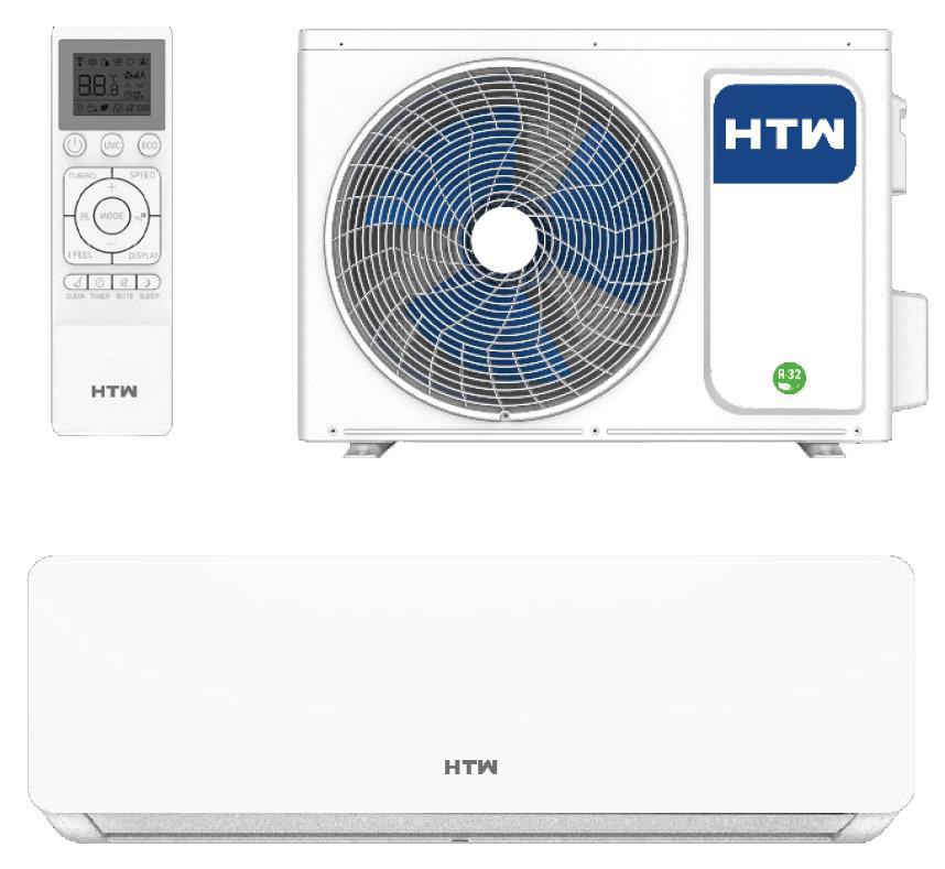 Ar Condicionado IX75B 18000BTU R32 Wi - Fi (Interior/Exterior) HTWS052IX75B - HTW
