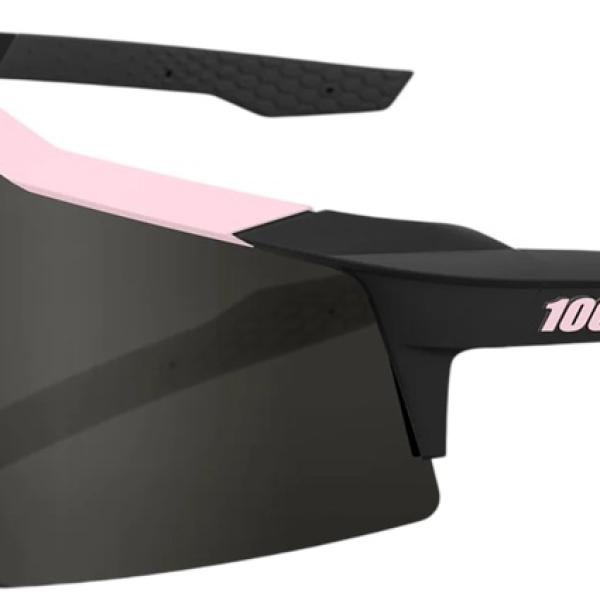 Óculos de Sol Speedcraft SL Smoke Lens Soft Tact Desert Pink (Preto/Rosa) - 100%