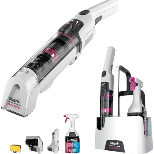 Máquina de Limpeza StainForce HX100EUT Spot & Stain Cleaner (Branco) - SHARK
