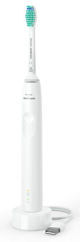 Escova de Dentes Elétrica Sónica 3100 series HX3671/13 (Branco) - PHILIPS