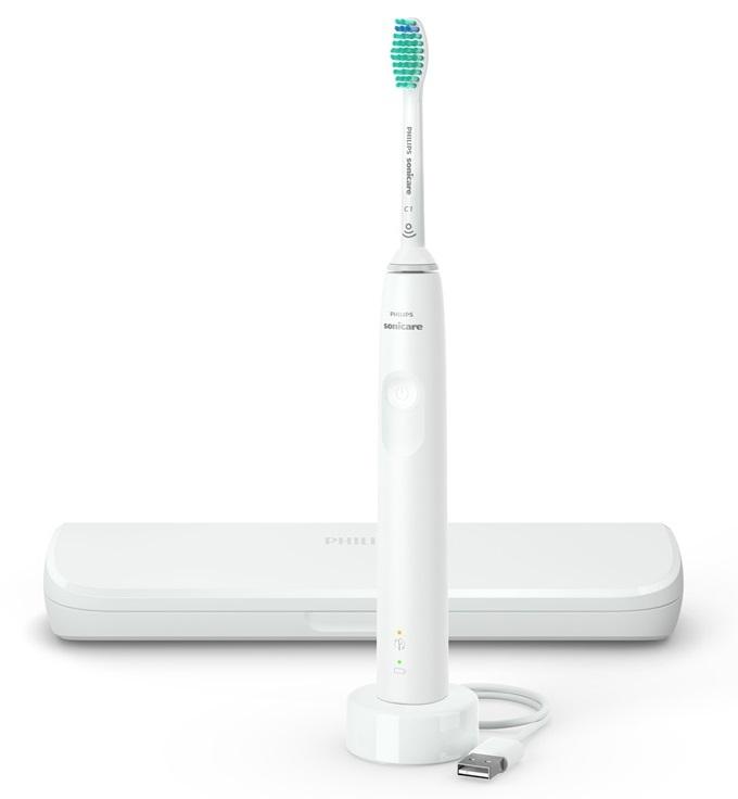 Escova de Dentes Elétrica HX3673 Sonicare 3100 Series (Branco) - PHILIPS
