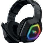 Auscultadores Headset Gaming 7.1 RGB Hx901 c/ Microfone (Preto) - KEEP OUT