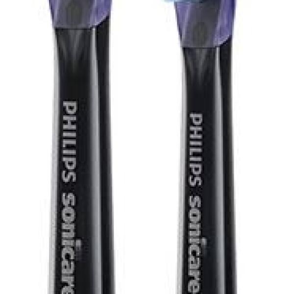Pack 2x Recargas p/ Escova de Dentes Elétrica C3 Premium Gum Care (Preto) - PHILIPS