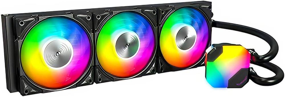 Water Cooler CPU Montech HyperFlow ARGB 360mm Preto