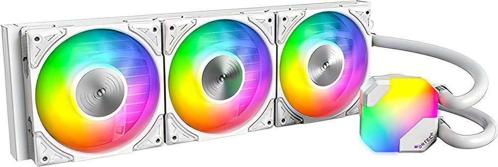 Water Cooler CPU Montech HyperFlow ARGB 360mm Branco