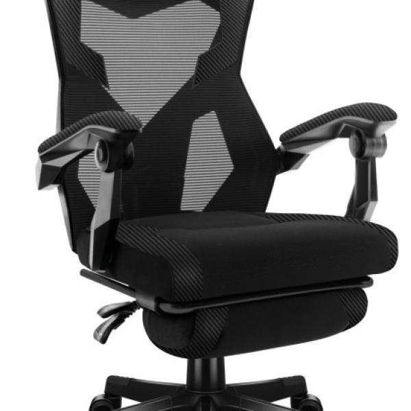 Cadeira Gaming Combat 3.1 (Carbon) - HUZARO