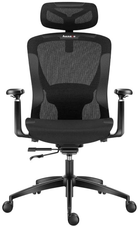 Cadeira Ergonómica Combat 7.3 (Malha Preto) - HUZARO