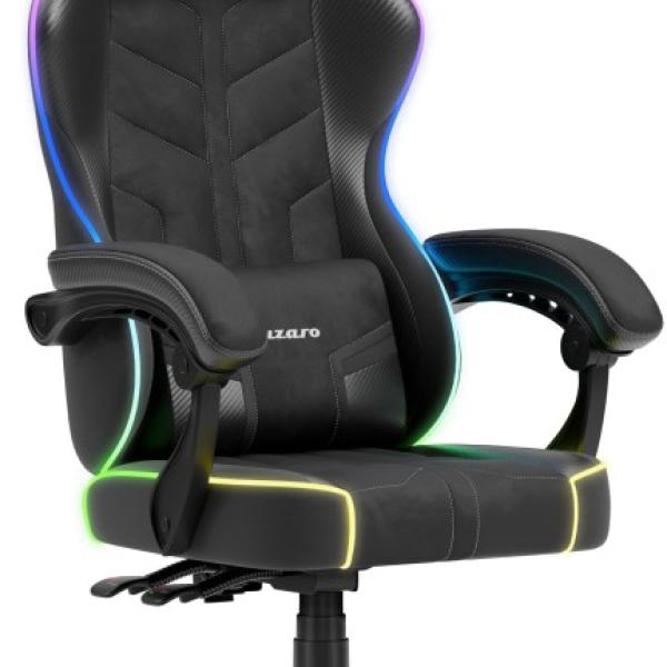 Cadeira Gaming RGB Force 2.7 (Preto) - HUZARO