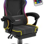 Cadeira Gaming RGB Force 3.7 (Preto) - HUZARO