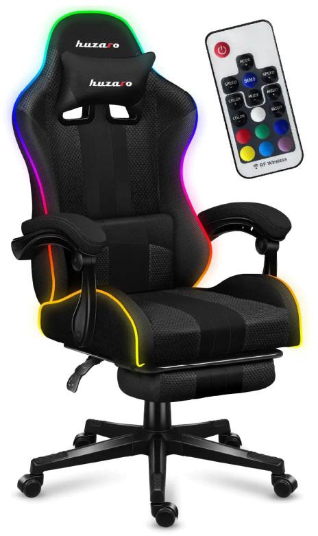 Cadeira Gaming Force 4.7 RGB Mesh - HUZARO