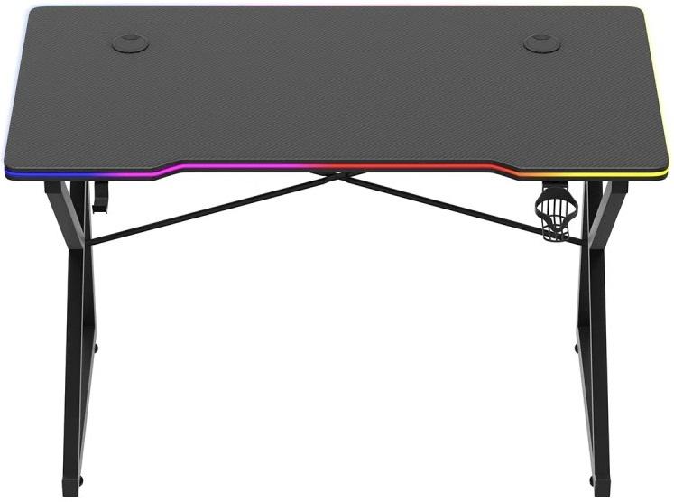 Mesa Gaming Hero 1.7 RGB 120cm (Preto) - HUZARO
