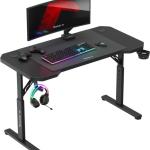 Mesa Gaming Hero 2.6 120cm (Preto) - HUZARO