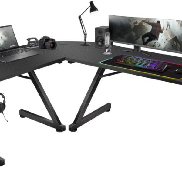 Mesa Gaming Hero 7.0 154cm c/ Canto Arredondado - HUZARO