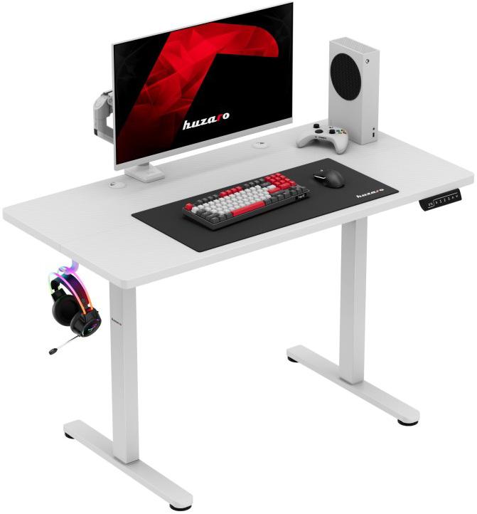 Mesa Gaming Elétrica Hero 8.1 (Branco) - HUZARO