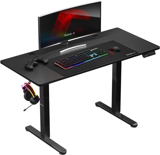Mesa Gaming Elétrica Hero 8.2 120cm (Preto) - HUZARO