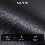 Poltrona de Massagem Reclinável com 2 Zonas de Massagem 8 Programas e 5 Níveis de Intensidade 68x88x98 cm Preto